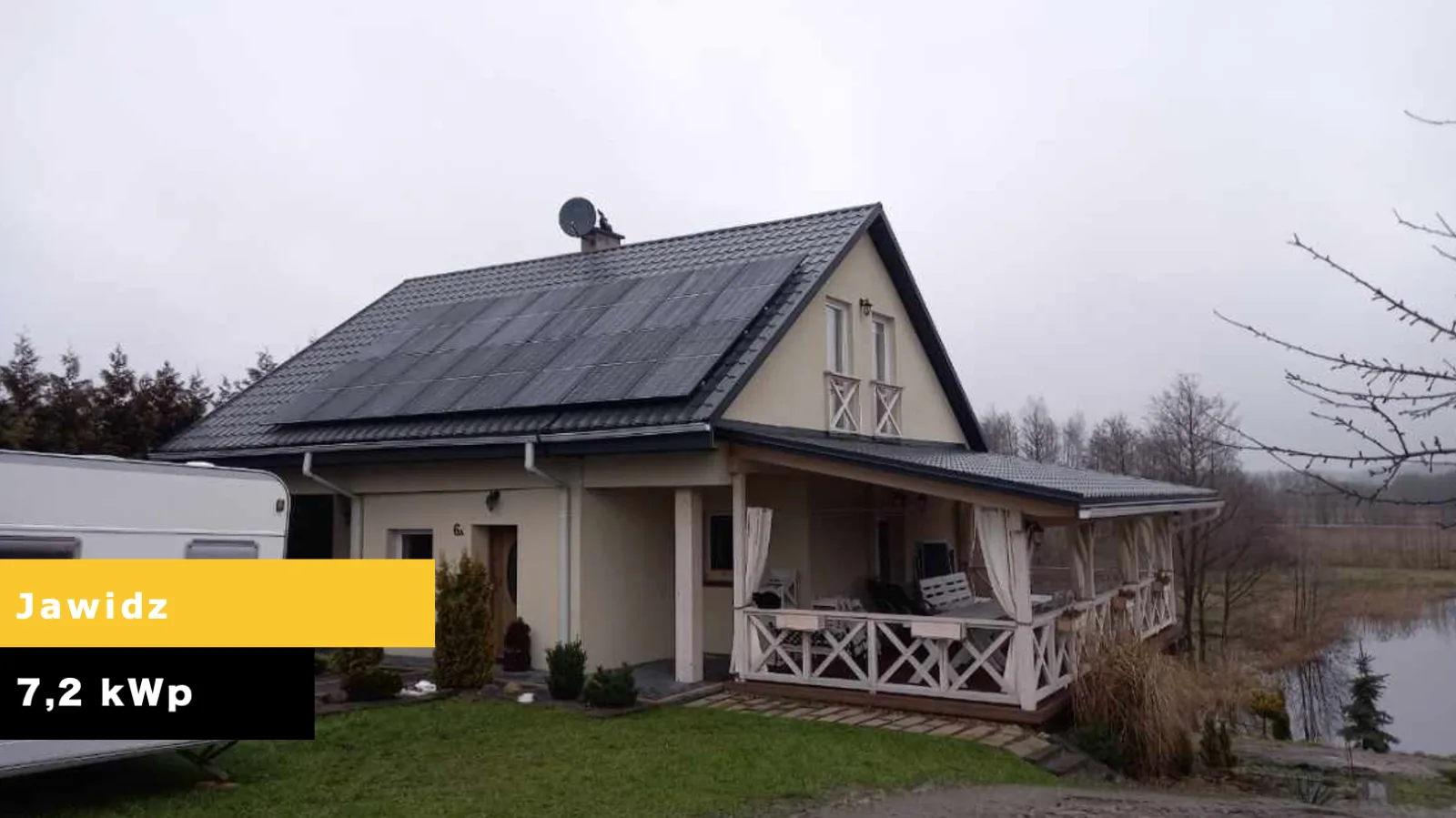 Instalacja fotowoltaiczna w miejscowości Jawidz