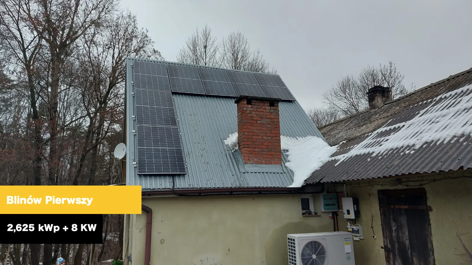 Instalacja fotowoltaiczna w miejscowości Blinów Pierwszy